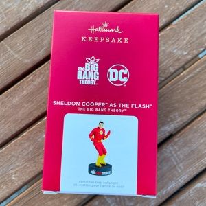 Hallmark Keepsake Ornament Sheldon/ The Flash